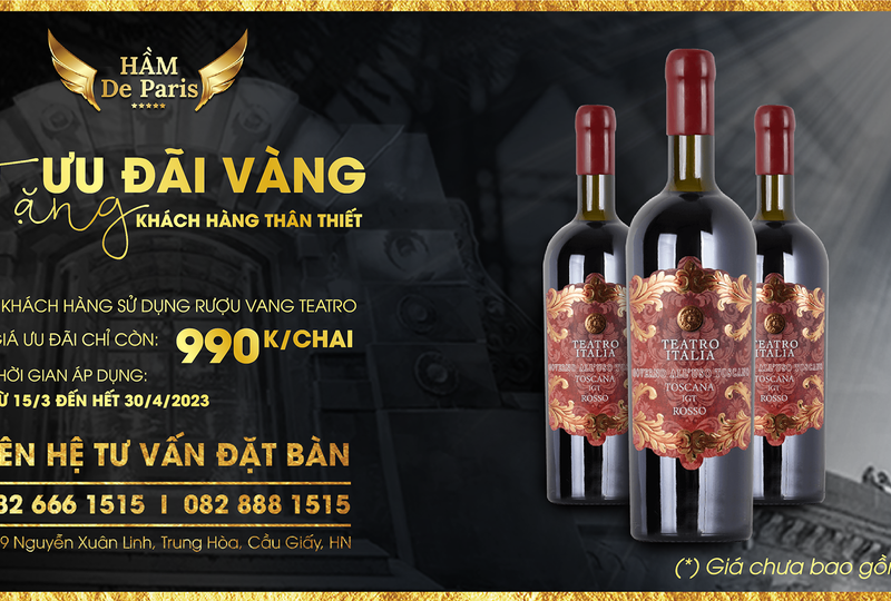 Ưu đãi vàng -  tặng khách hàng thân thiết