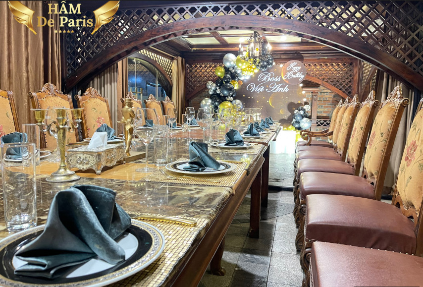 nhà hàng sang trọng tại hà nội