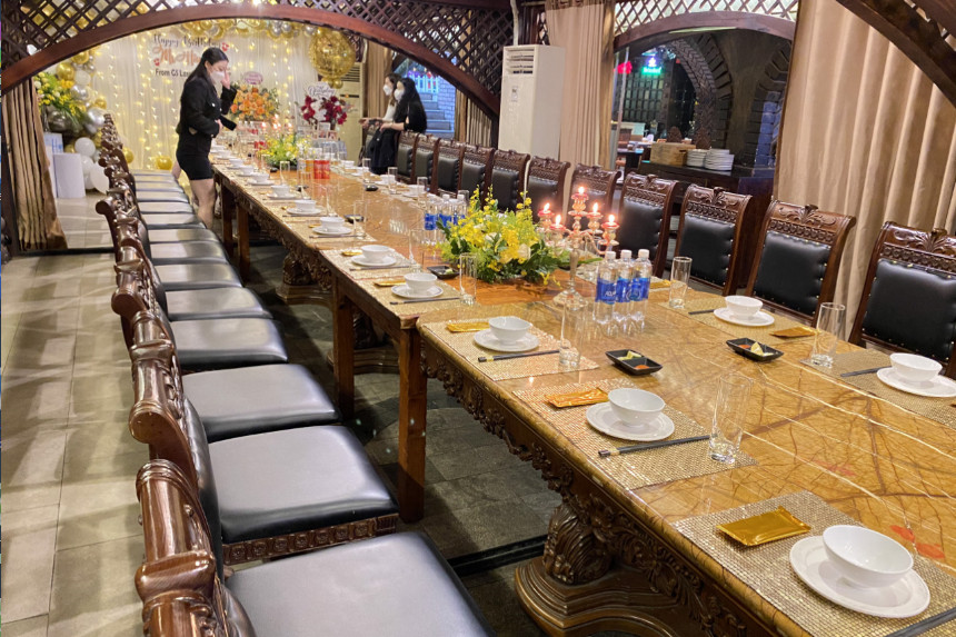 đặt tiệc nhà hàng