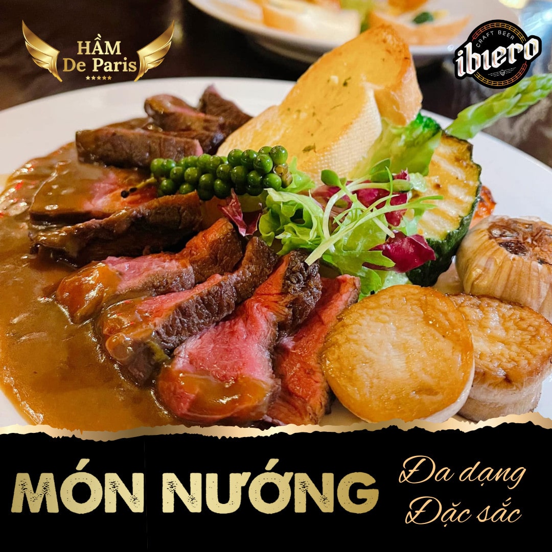 Menu nhậu đa dạng, phong phú